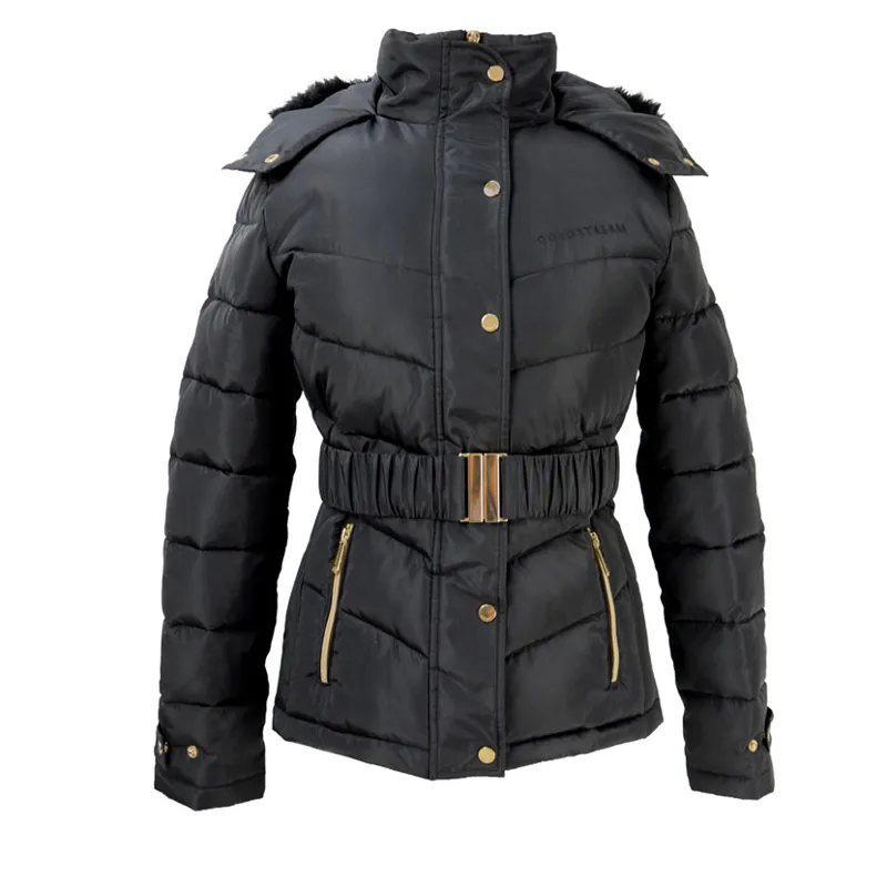 Coldstream Cornhill Quilted Coat - Black-1