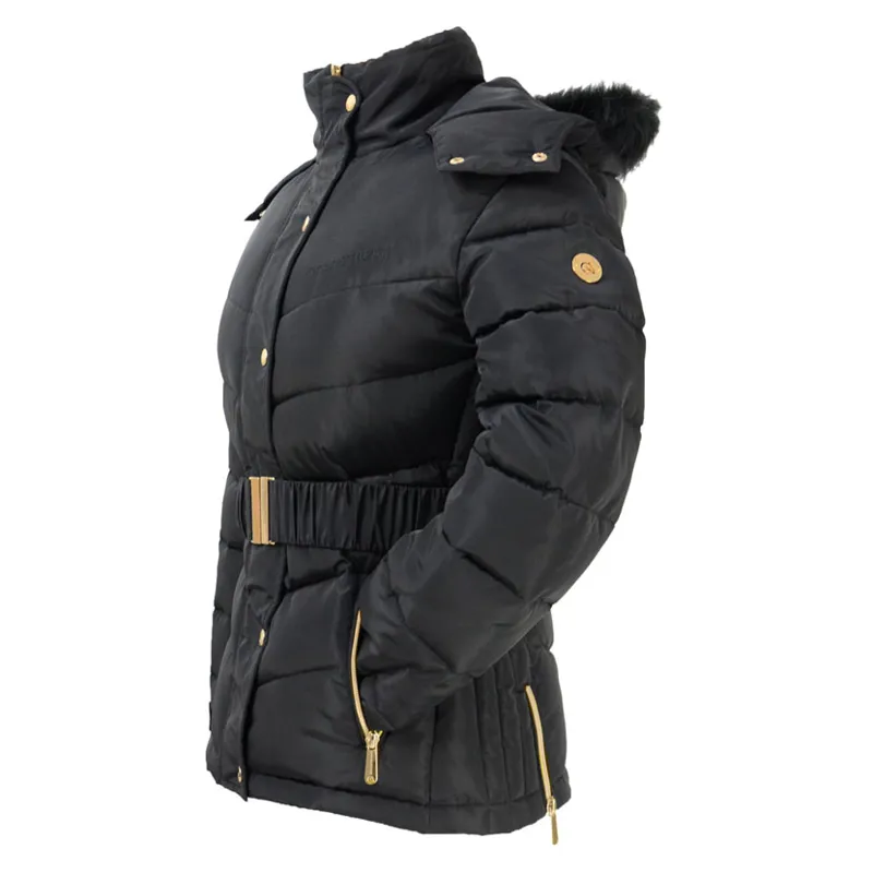 Coldstream Cornhill Quilted Coat - Black-2
