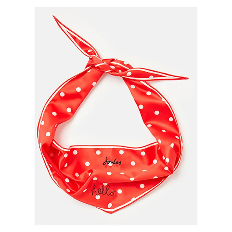 Joules Neckerchief Red Polka Dot