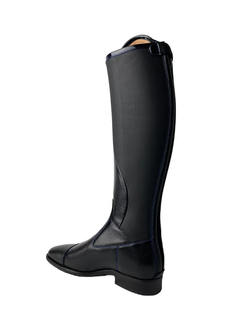 Petrie Trento Riding Boots - Black/Blue-2