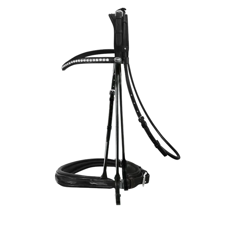 Passier Icarus Rolled Double Bridle Black
