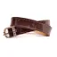 DeNiro Patent Spur Straps Patent Brown
