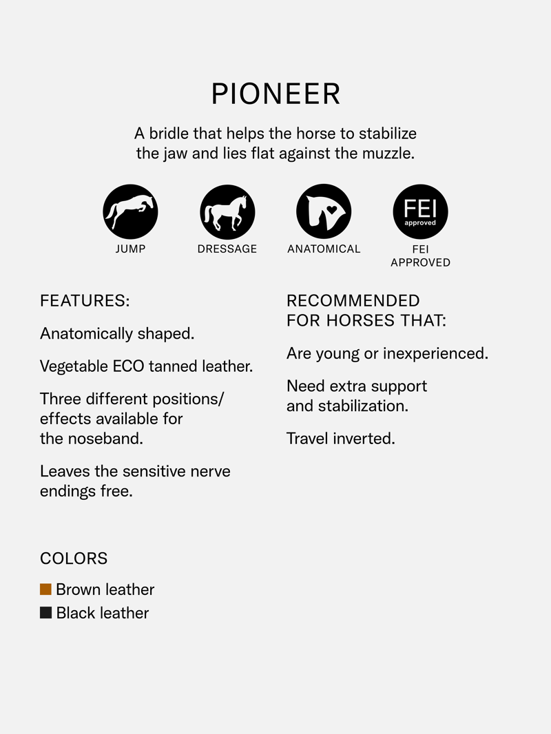 PS of Sweden Pioneer Bridle Black-5