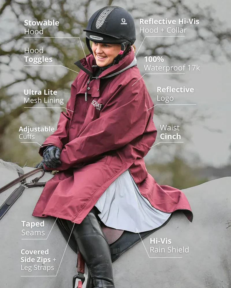 Reincoat Lite Adult - Burgundy-5