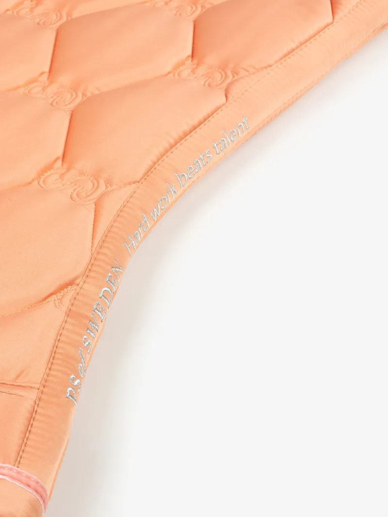 PS of Sweden Dressage Ruffle Saddle Pad - Coral-2