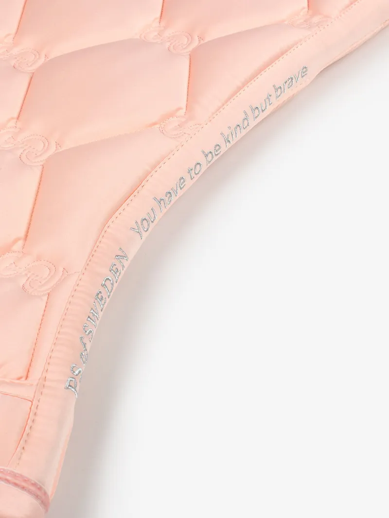 PS of Sweden Dressage Ruffle Saddle Pad - Peach-2