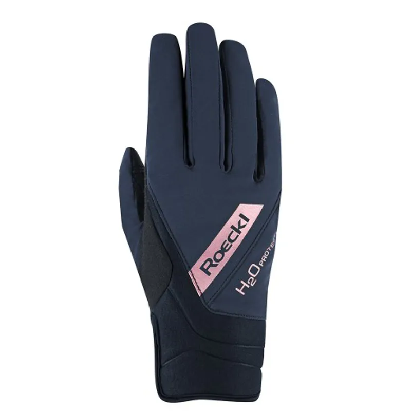 Roeckl Waregem Waterproof Winter Gloves Black/Gold