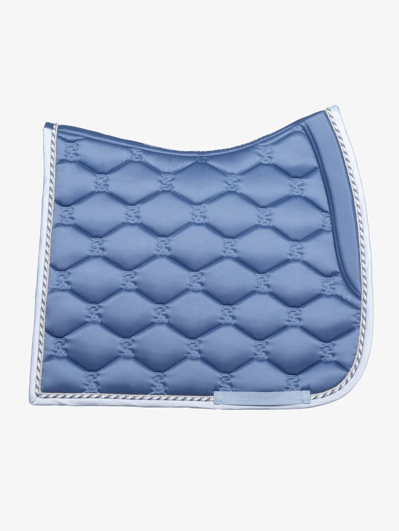 PS of Sweden Dressage Signature Saddle Pad - Dove Blue-1
