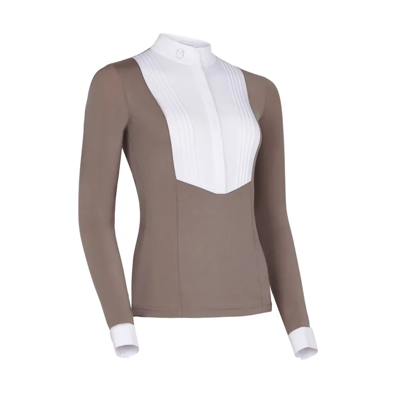 Samshield Sophia Long Sleeve Competition Shirt Taupe