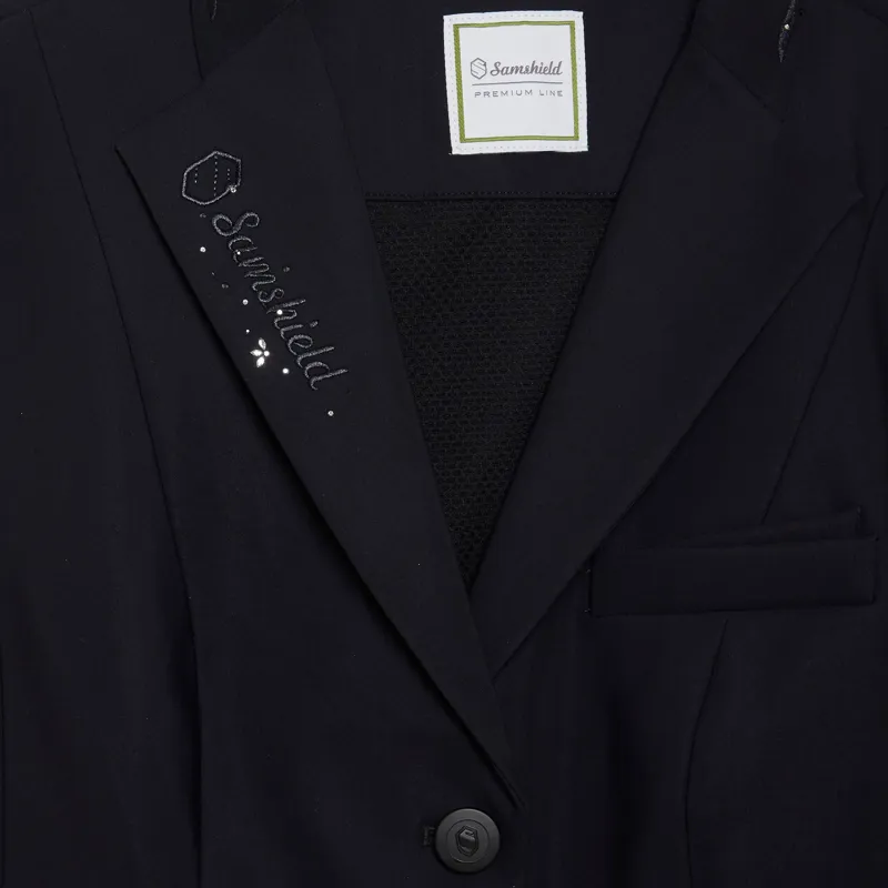 Samshield Victorine Flower Jewellery 23 Ladies Competition Jacket - Black-2