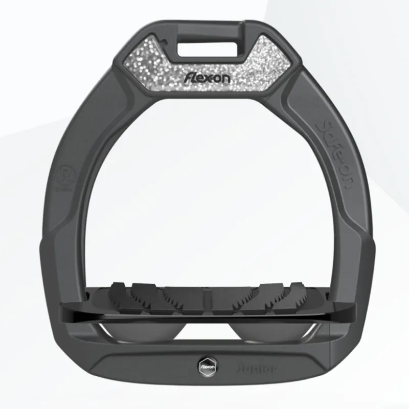 Flex-On Safe On Junior - Dark Grey/Silver Glitter