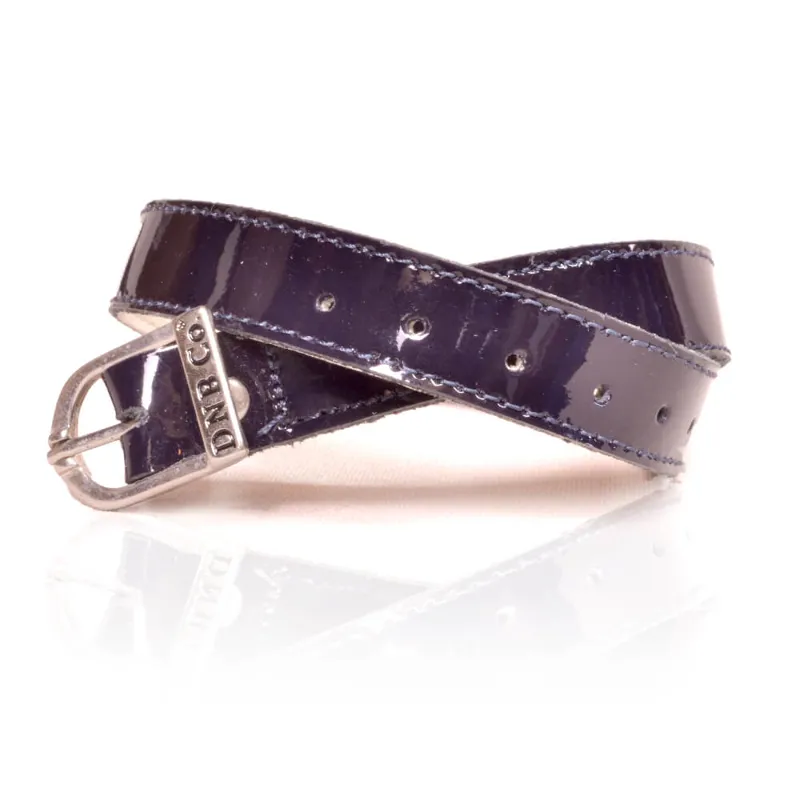 DeNiro Patent Spur Straps Patent Navy