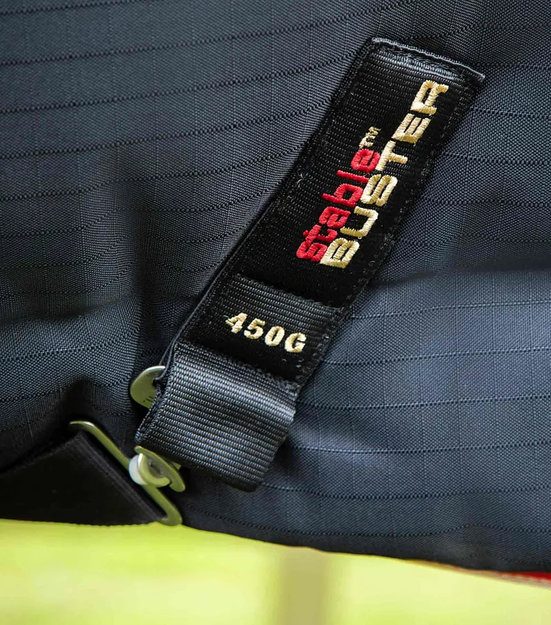 Stable Buster 450g Stable Rug with Neck Cover-5