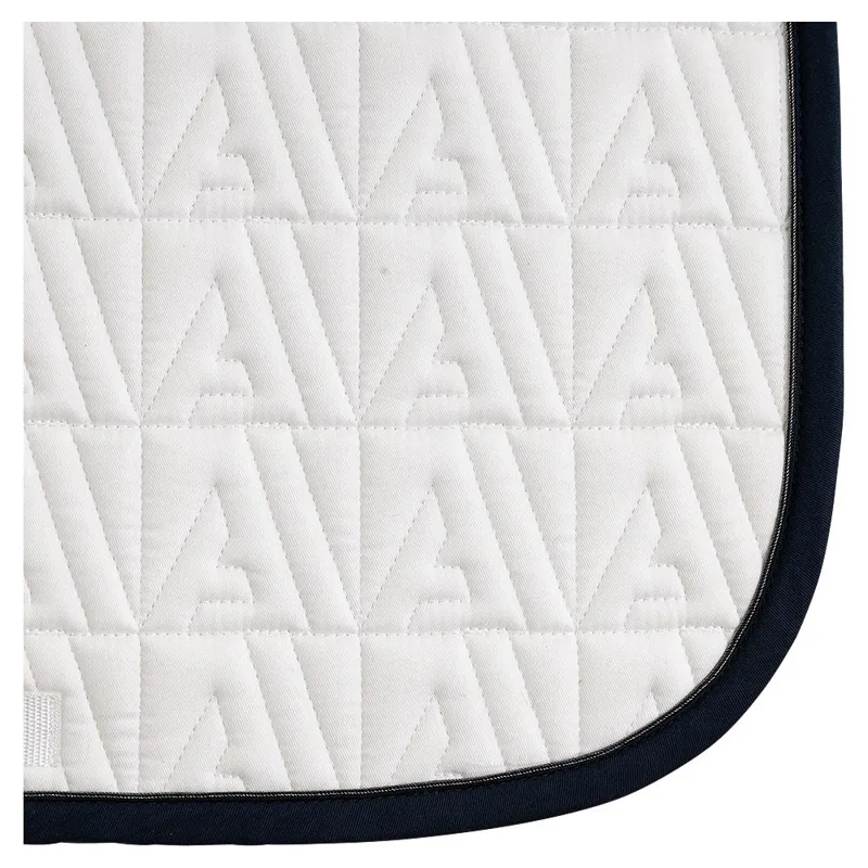 Anky Saddle Pad Twill Dressage White/Navy-1