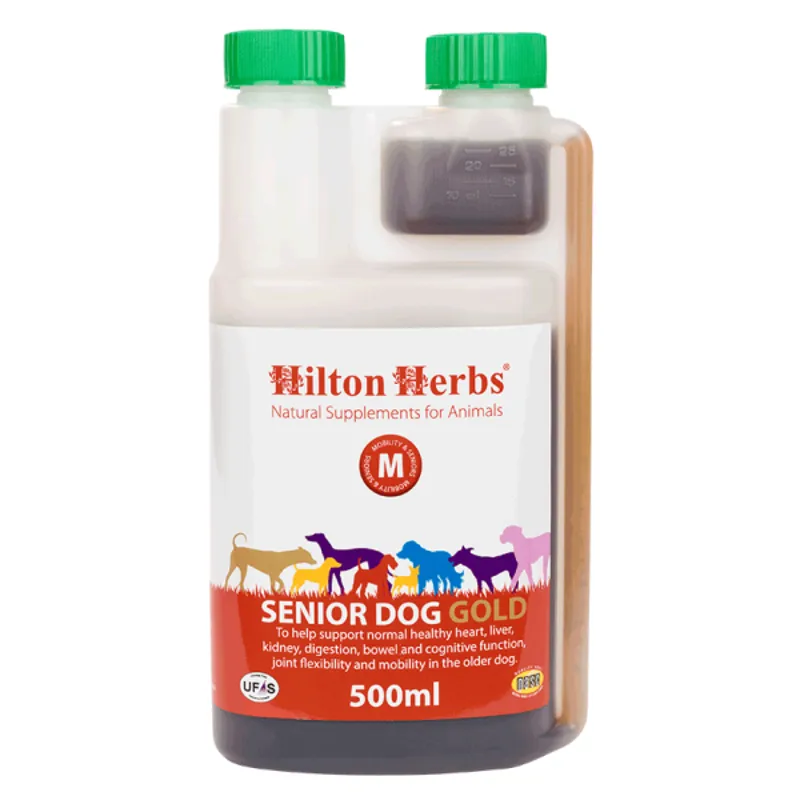 Hilton Herbs 500ml Senior Dog Gold