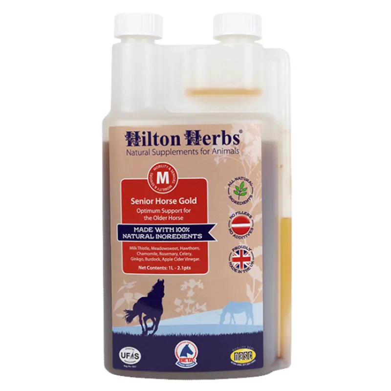 Hilton Herbs 1 litre Senior Horse Gold