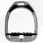 Flex-On Green Composite Flat Stirrups Grey/Black/Grey