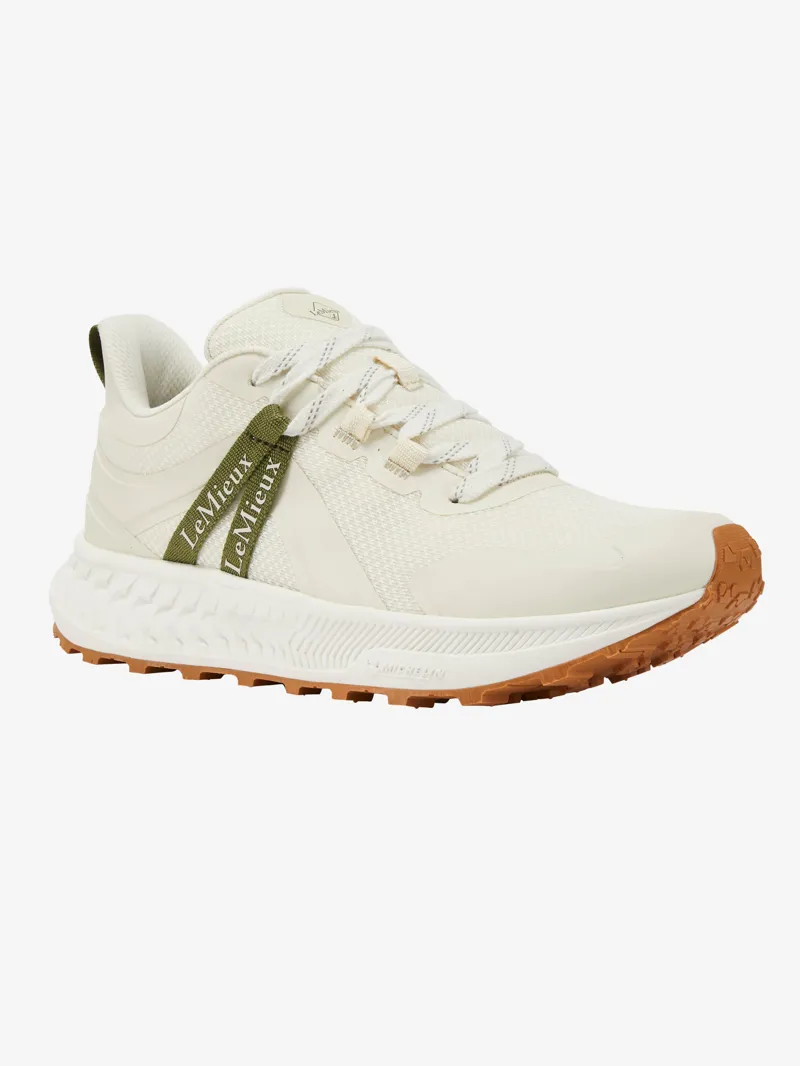 LeMieux Trax Waterproof Trainer - Ecru-8
