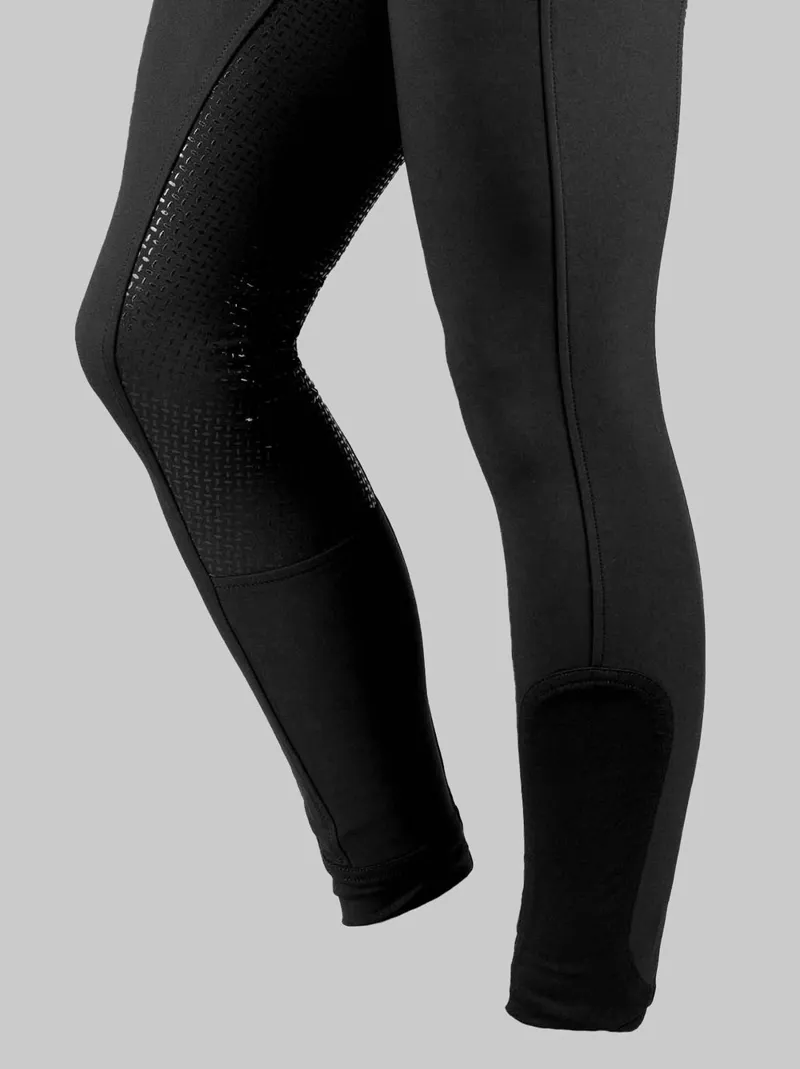 Agaso Full Grip Winter Breeches - Black-2