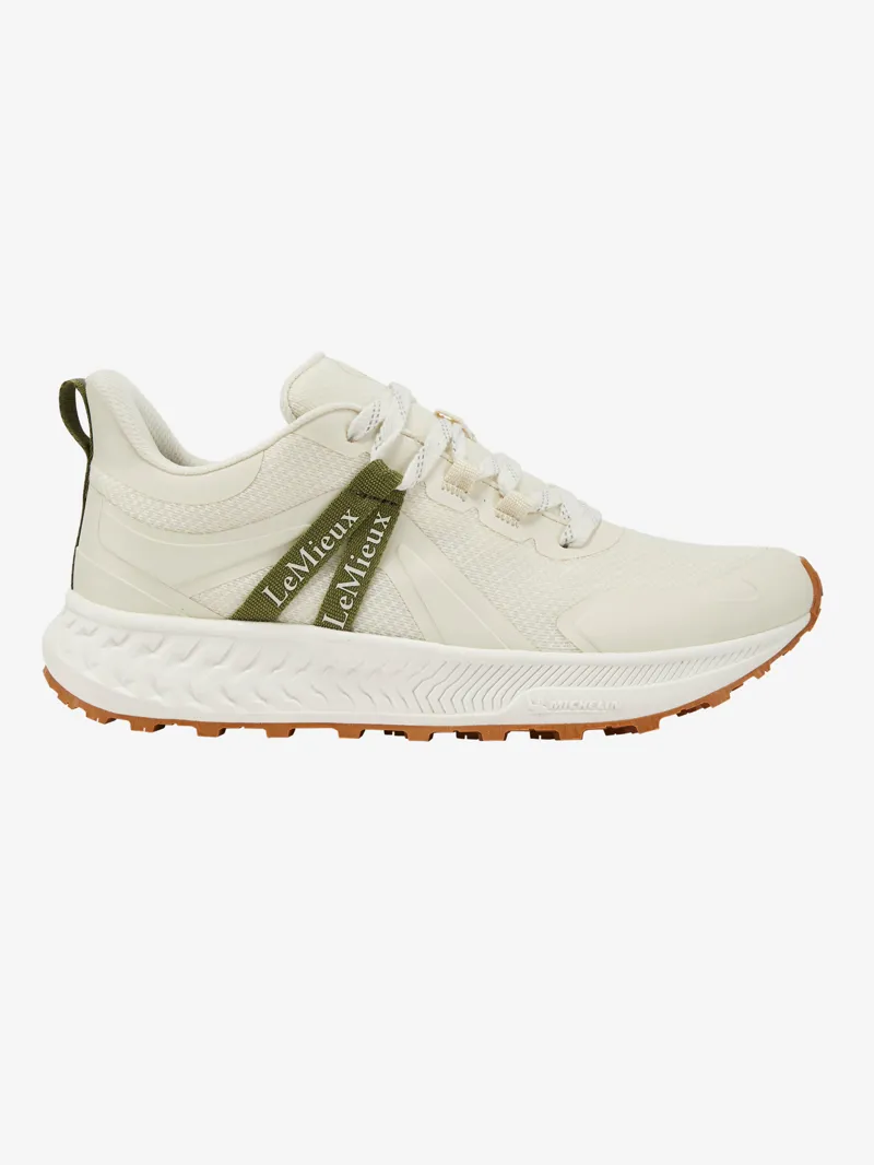 LeMieux Trax Waterproof Trainer - Ecru