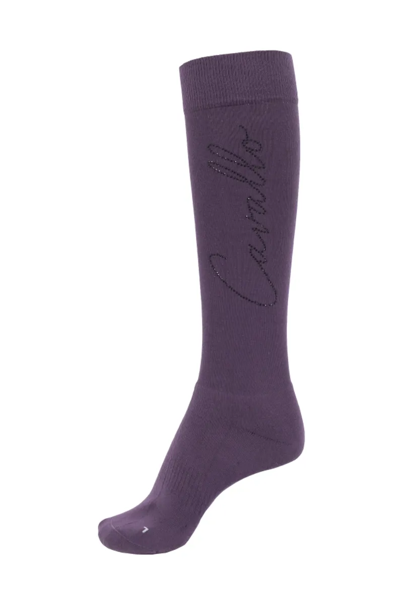 Cavallo Selma W Long Socks Plum