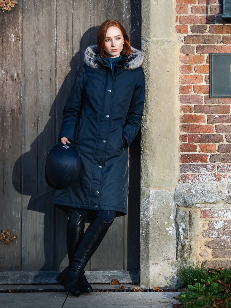 LeMieux Loire Waterproof Riding Coat - Navy-4