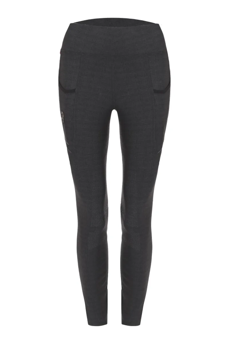 Cavallo Lin Grip Winter Leggings Black