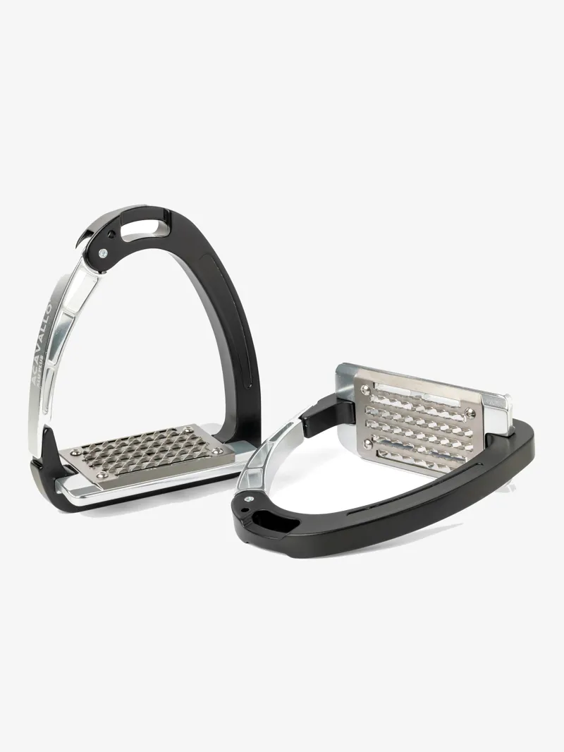 Acavallo AluPlus Stirrup Black-1