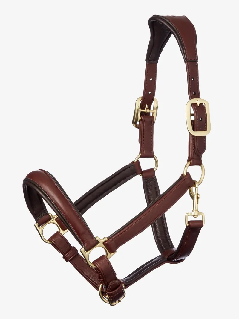 LeMieux Anatomic Headcollar Brown