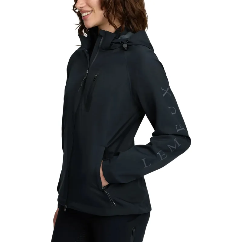LeMieux Athena Womens Waterproof Lightweight Jacket - Black-2
