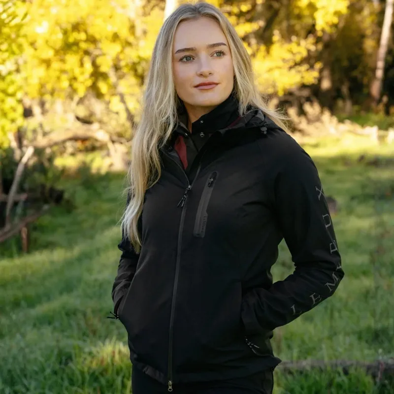 LeMieux Athena Womens Waterproof Lightweight Jacket - Black-1