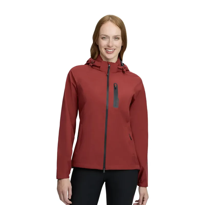 LeMieux Athena Womens Waterproof Lightweight Jacket - Russet-3
