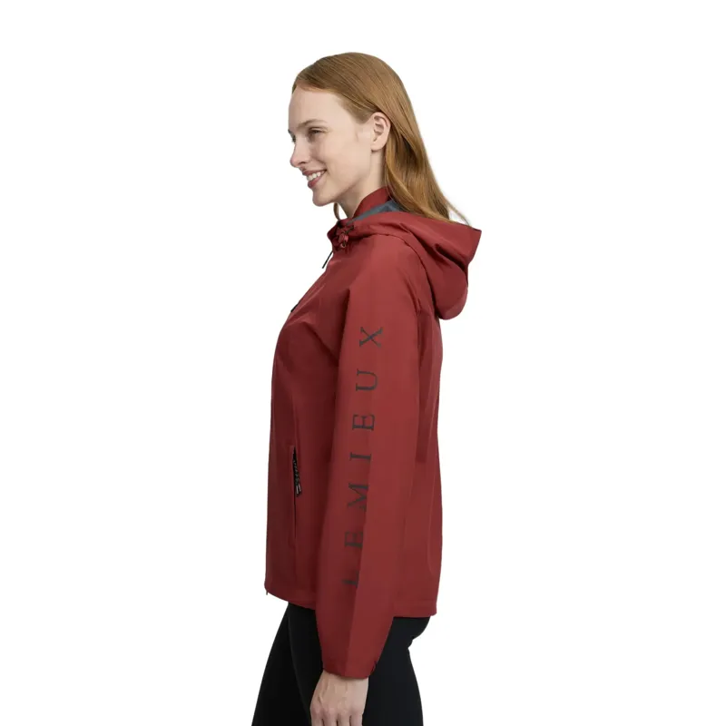 LeMieux Athena Womens Waterproof Lightweight Jacket - Russet-8