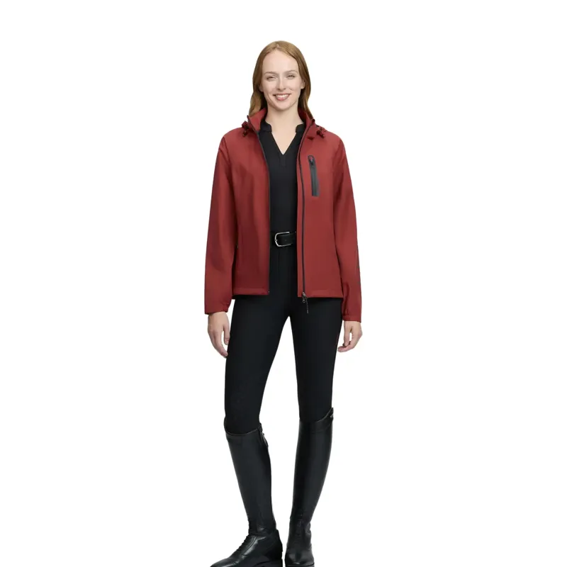 LeMieux Athena Womens Waterproof Lightweight Jacket - Russet-9