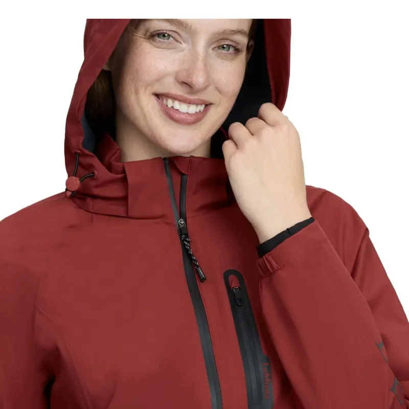 LeMieux Athena Womens Waterproof Lightweight Jacket - Russet-10