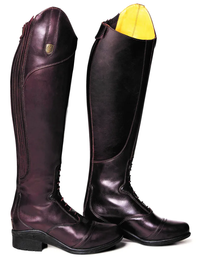 Mountain Horse Aurora Tall Leather Riding Boots - Brown