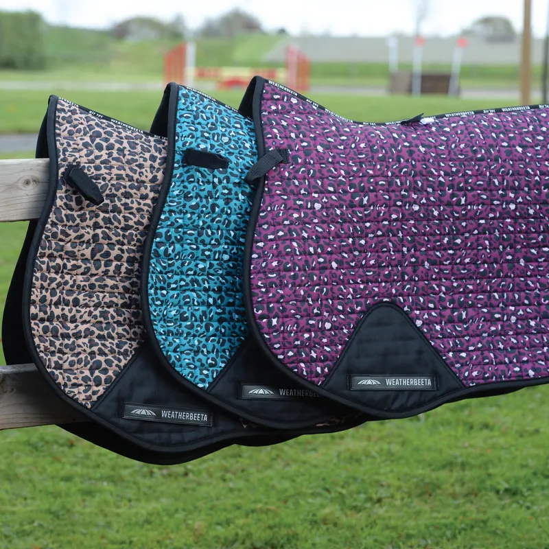 WeatherBeeta Prime Leopard All Purpose Saddle Pad-2