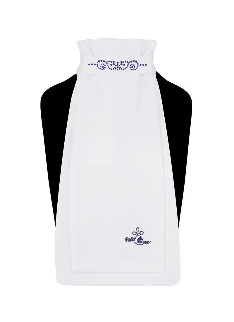 Fair Play Andrea Chic Ready Tied Stock White/Navy