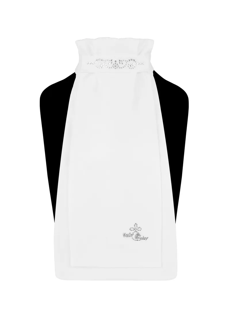 Fair Play Andrea Chic Ready Tied Stock White/Silver