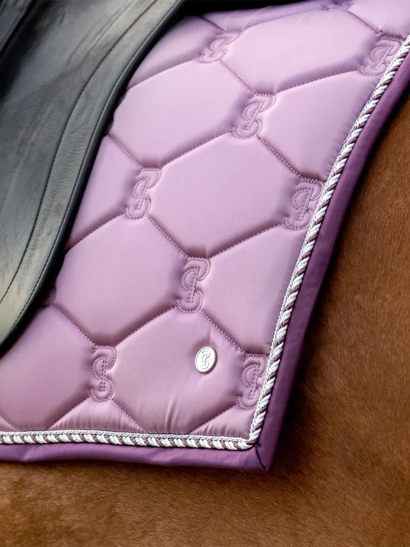 PS of Sweden Dressage Signature Saddle Pad - Purple Grape-5