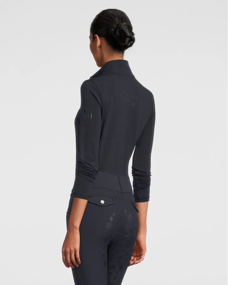 PS of Sweden Alessandra Half Zip Sweater Navy-1