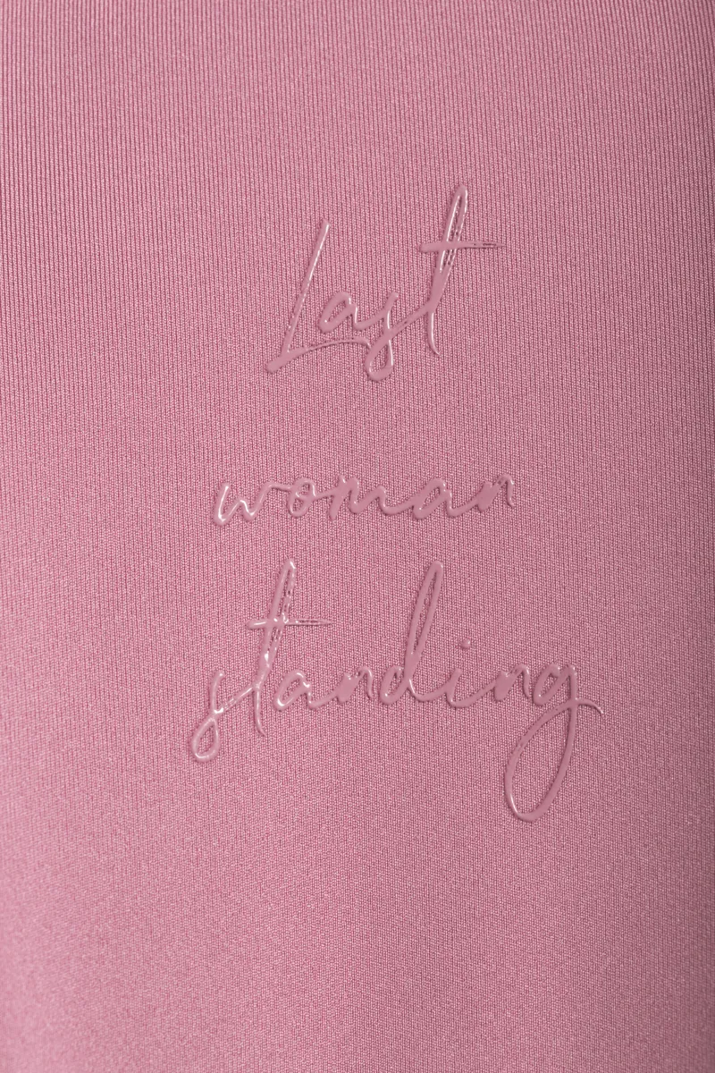 PS of Sweden Alessandra Half Zip Sweater Roseberry-1