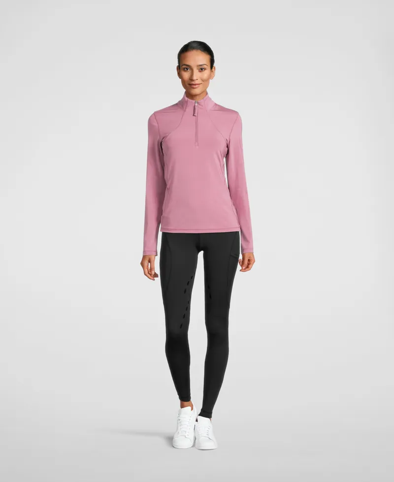 PS of Sweden Alessandra Half Zip Sweater Roseberry