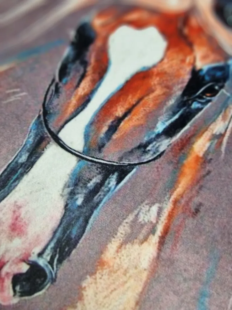 Dressage Deluxe Cushion - Horse Head-1