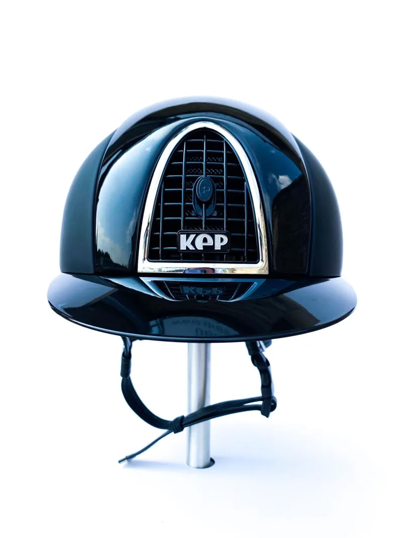 KEP Helmet Cromo Textile Polish Black
