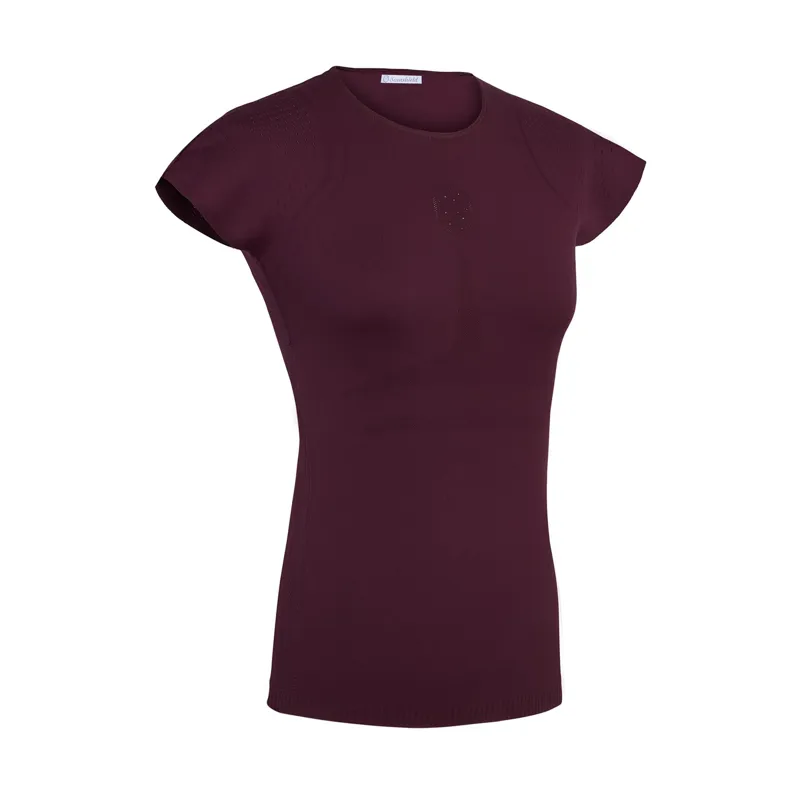 Samshield Luana Seamless Short Sleeve Top Plum