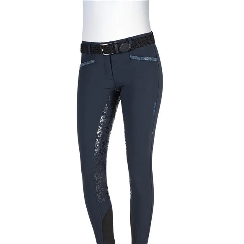Equiline Gladis Full Grip Breeches Black-1