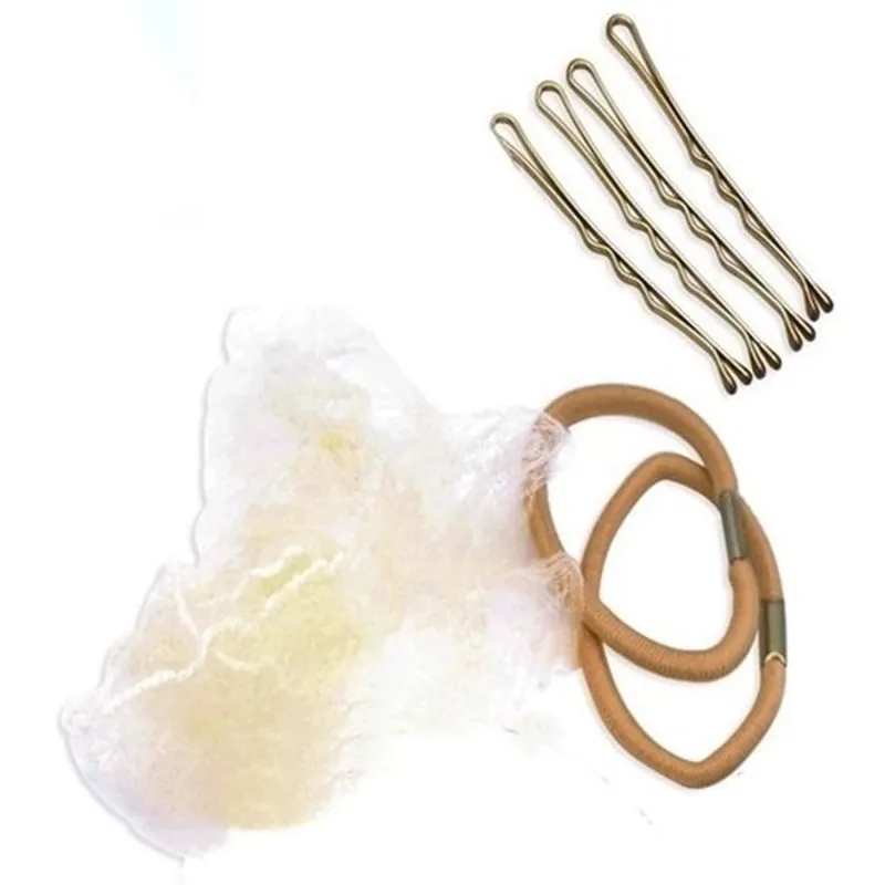 SD Dressage Bun Set Platinum Blond