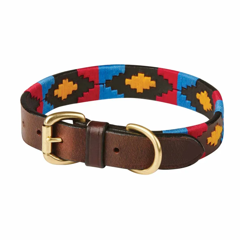 WEATHERBEETA POLO LEATHER DOG COLLAR