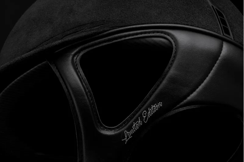 Samshield Miss Shield Glossy Helmet Limited Edition Black-2